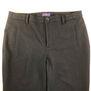 NYDJ Black Petite Dress Pants 6P